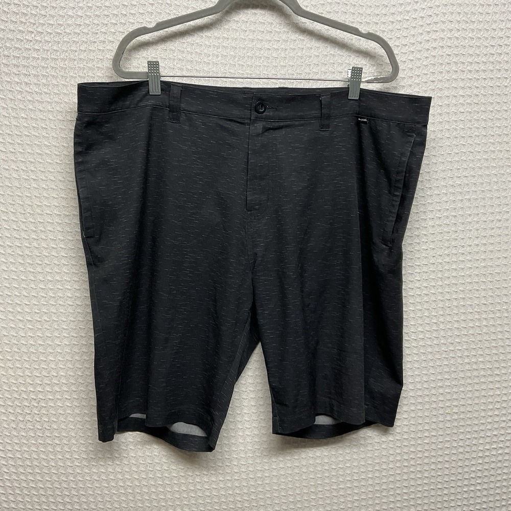 Travis Mathew Shorts Mens 42 Flat Front Casual Gray Golf Chino Inseam 10" Worn1